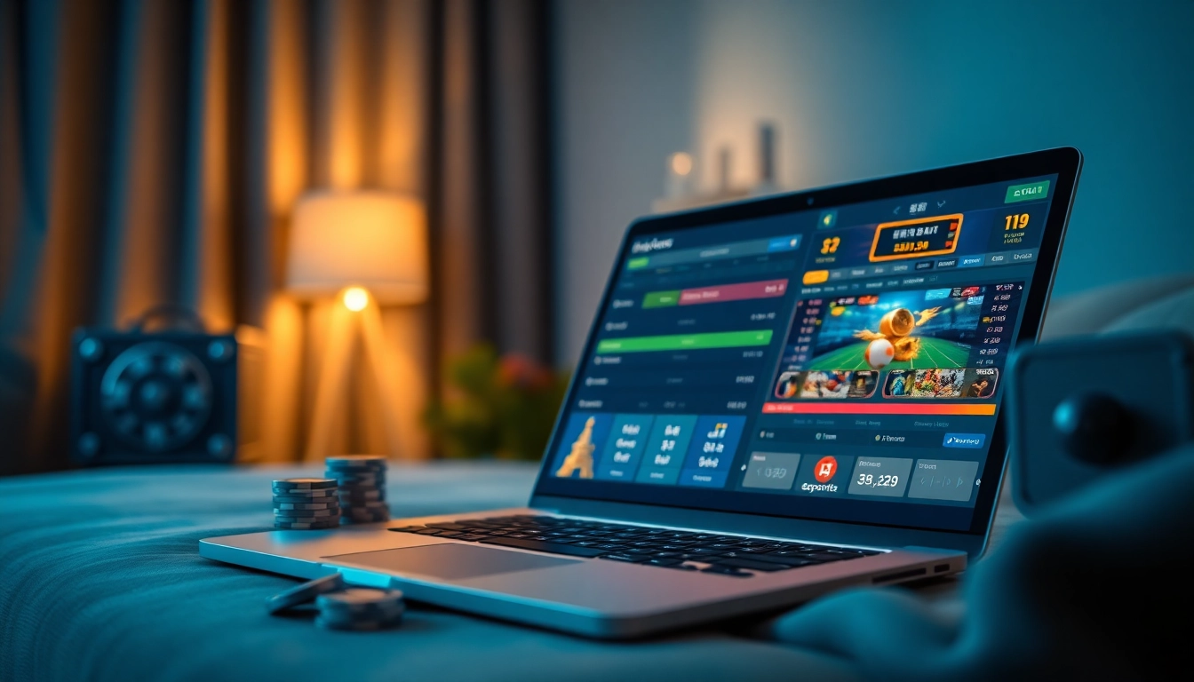 Secure online gambling environment featuring digital betting interface and casino elements at 슈어맨.