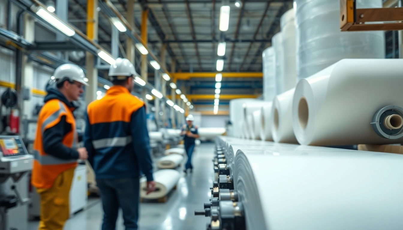 GRP Manufacturer showcasing the efficient manufacturing process in a modern factory.